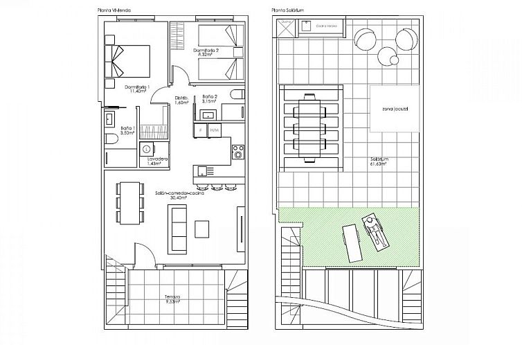 Geschakelde woning in Pilar De La Horadada