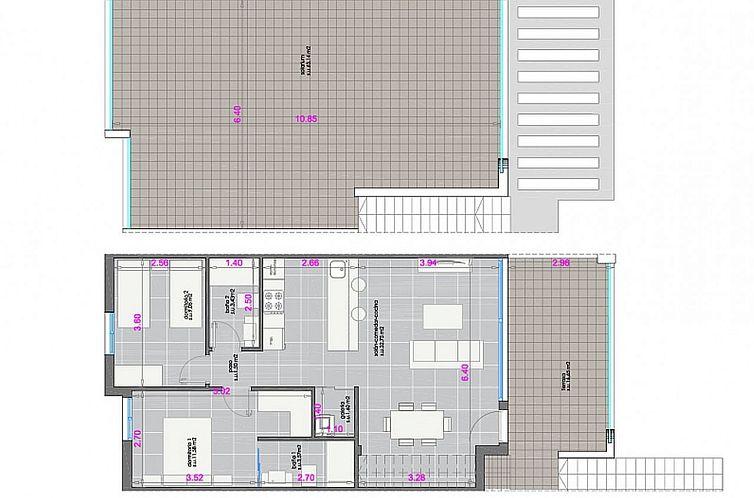 Geschakelde woning in Pilar De La Horadada