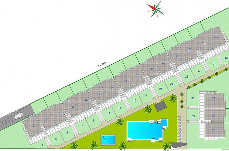 Geschakelde woning in Pilar De La Horadada