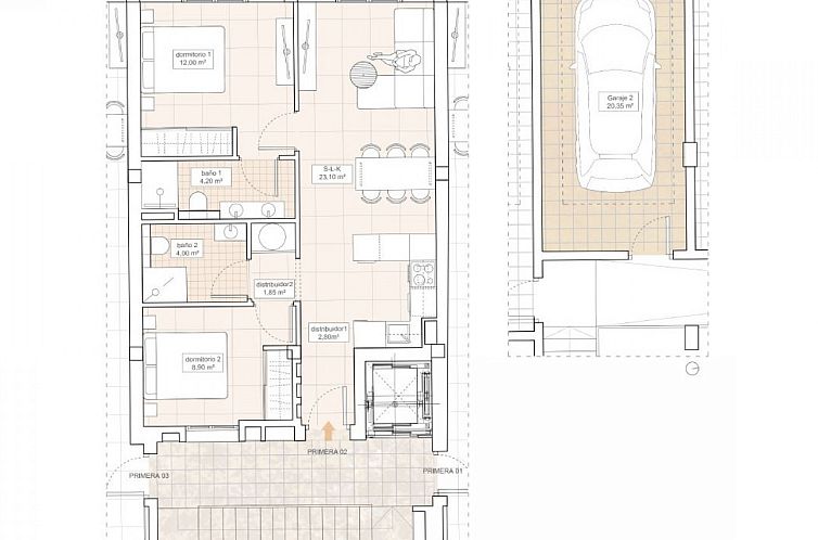 Appartement in Hondon De Las Nieves