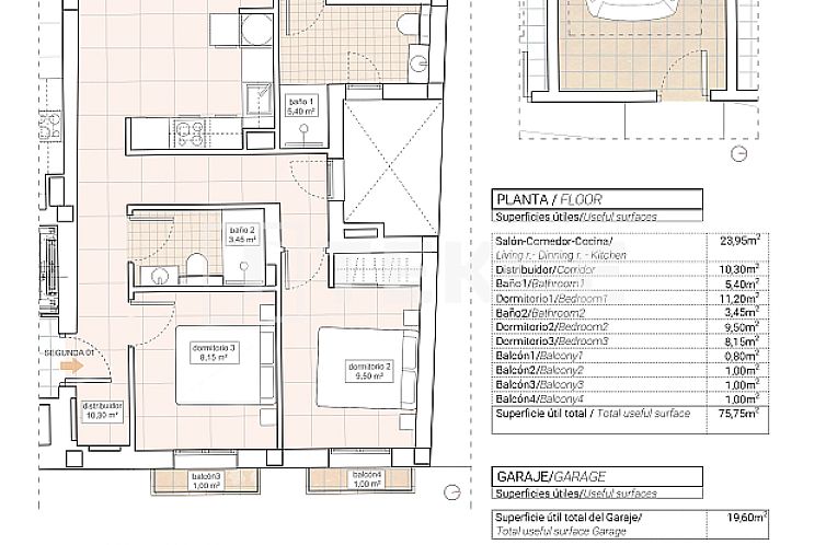 Appartement in Hondon De Las Nieves