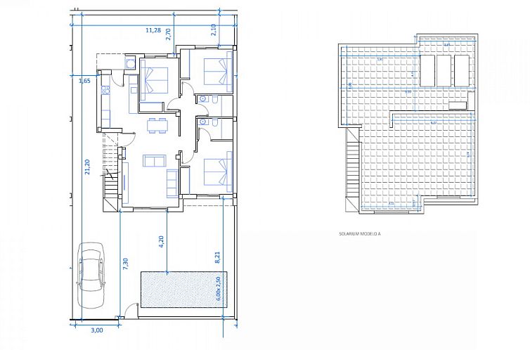 Vrijstaande woning in La Marina