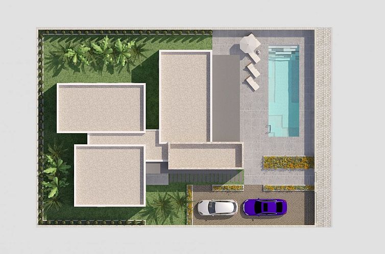 Vrijstaande woning in Benijofar