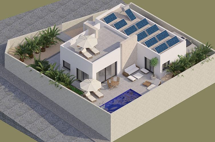 Vrijstaande woning in Benijofar