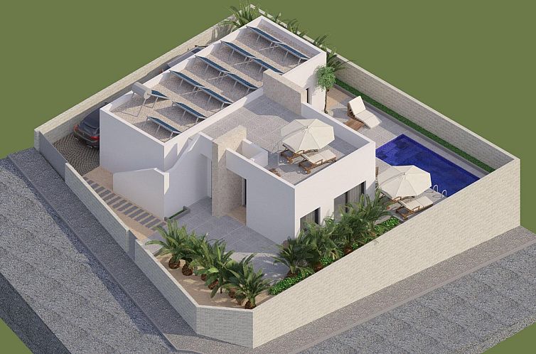 Vrijstaande woning in Benijofar