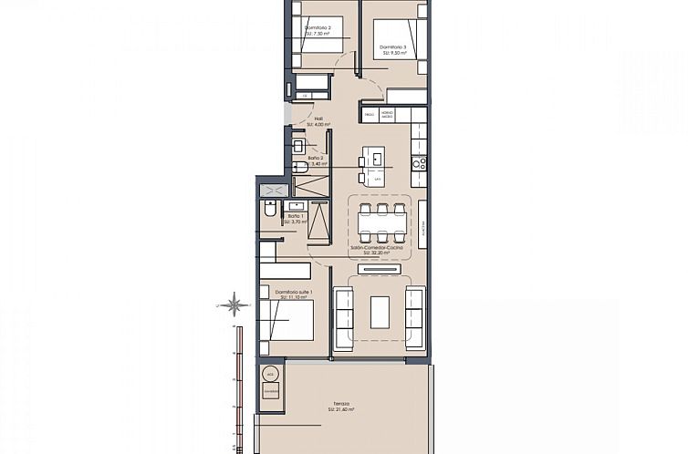 Appartement in Benijofar