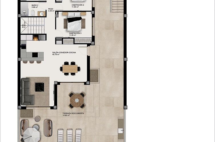 Vrijstaande woning in Benijofar