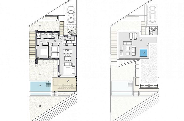Vrijstaande woning in Polop
