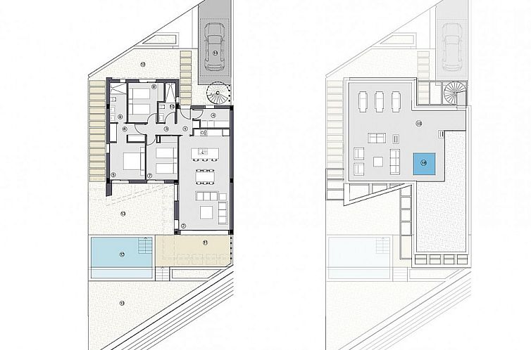 Vrijstaande woning in Polop