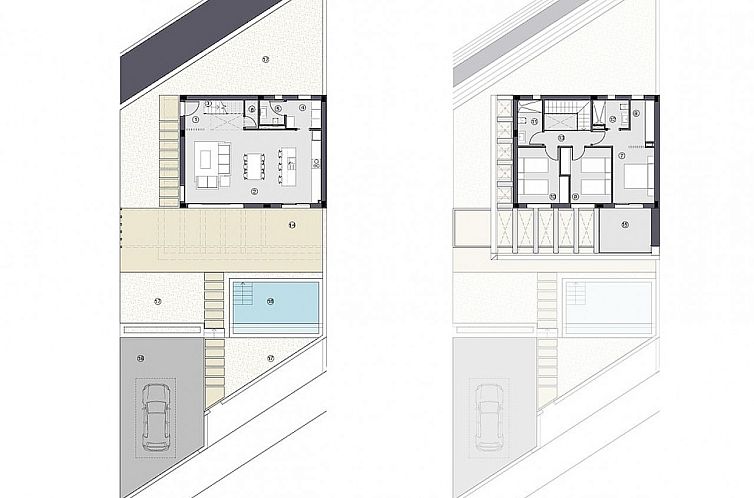 Vrijstaande woning in Polop
