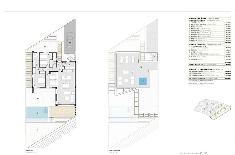 Vrijstaande woning in Polop