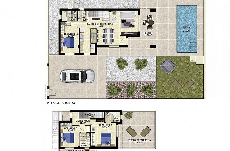 Vrijstaande woning in Polop