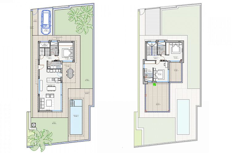 Vrijstaande woning in Polop