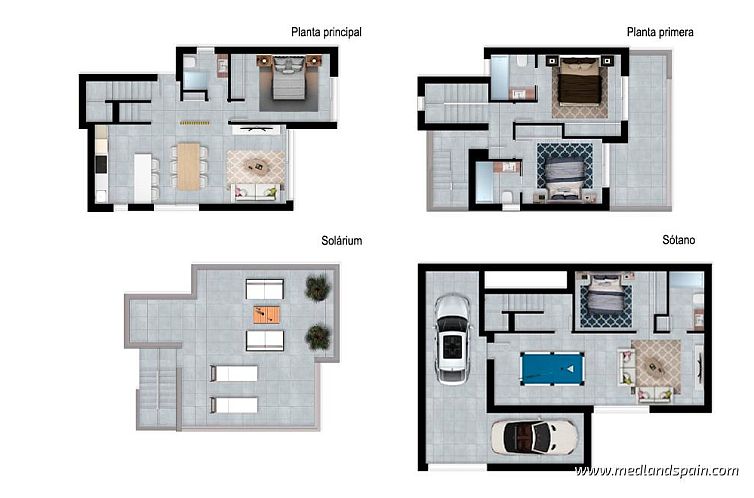 Vrijstaande woning in Polop