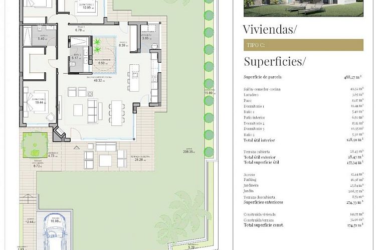 Vrijstaande woning in Polop
