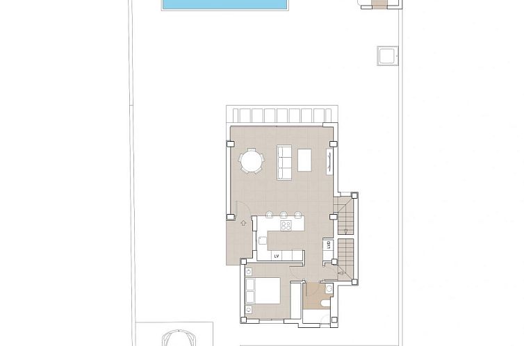 Vrijstaande woning in Polop
