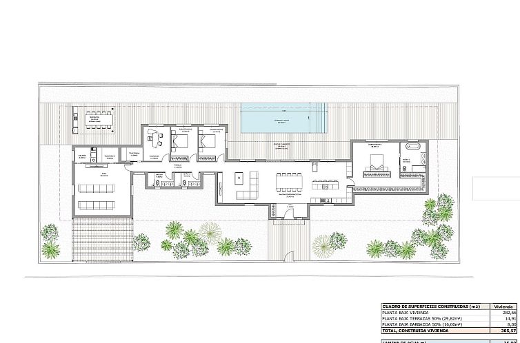 Vrijstaande woning in Polop