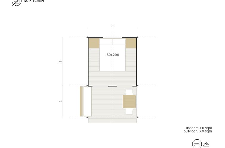 Cottage Couple Tent