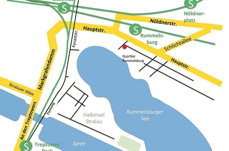 Apartments Rummelsburger Bucht am Ostkreuz