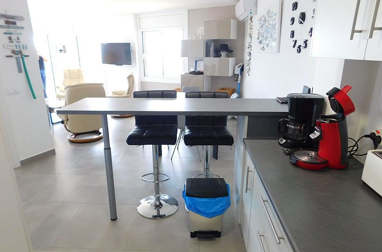 Appartement Appartement in Roses mit Großer Terrasse und Me