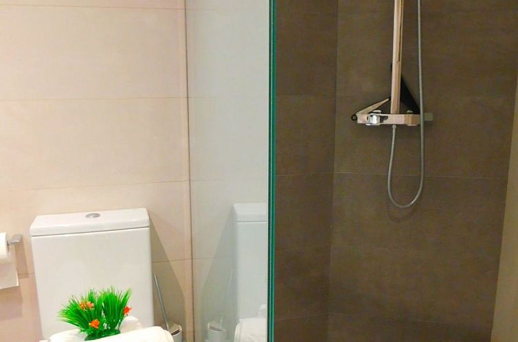 Appartement Appartement in Roses mit Großer Terrasse und Me