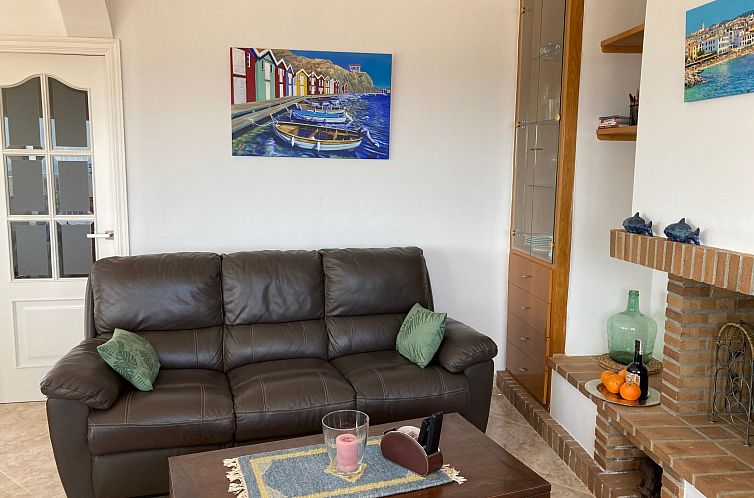 Vakantiehuis Gemütliches Ferienhaus mit Pool und Meerblick