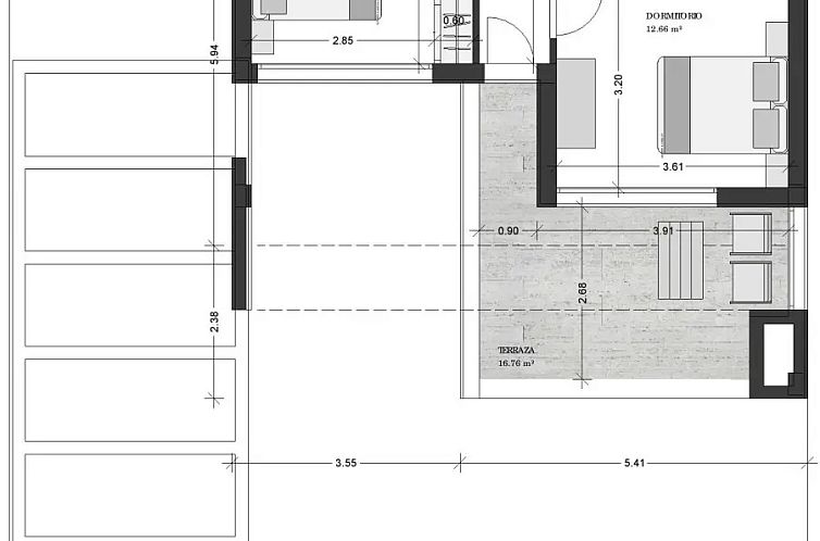 Vrijstaande woning in Torre - Pacheco