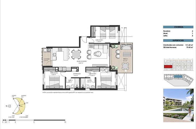 Appartement in Torre - Pacheco