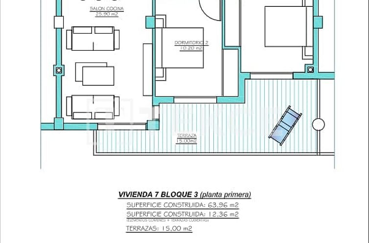 Appartement in Santa Rosalia