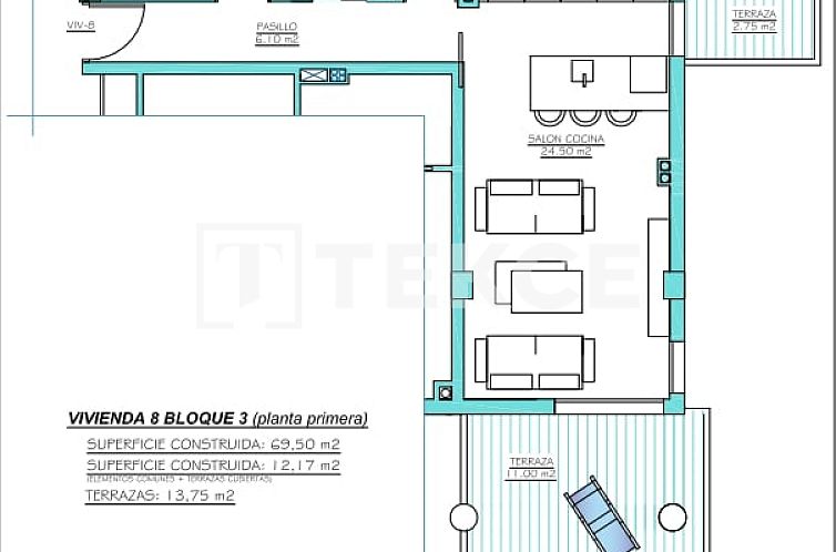 Appartement in Santa Rosalia