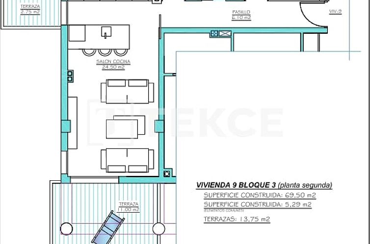 Appartement in Santa Rosalia