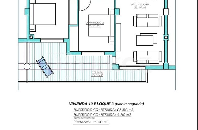 Appartement in Santa Rosalia