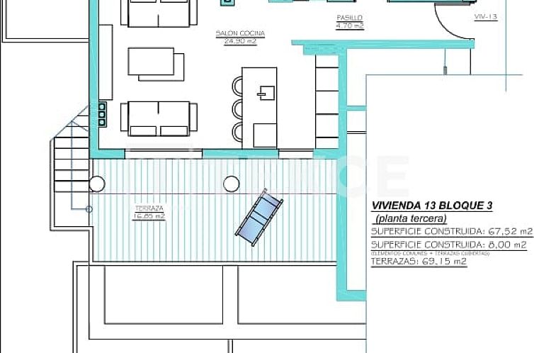 Appartement in Santa Rosalia