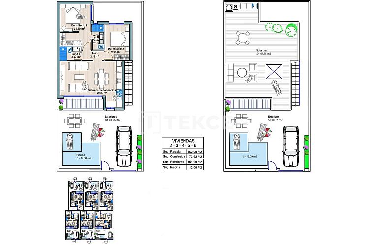 Vrijstaande woning in Torre - Pacheco