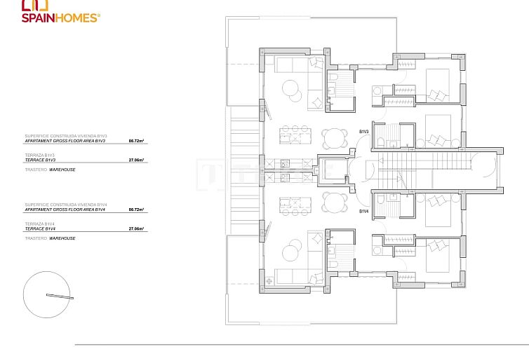 Appartement in Torre - Pacheco