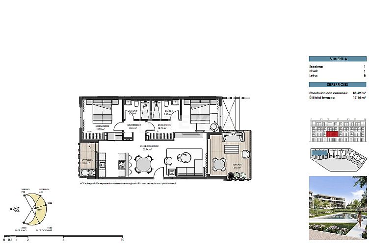 Appartement in Torre - Pacheco