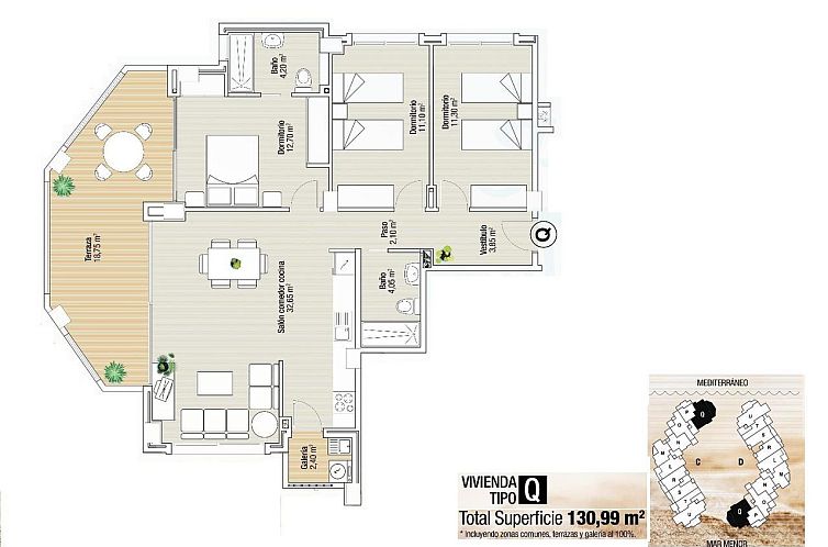 Appartement in Mar Menor