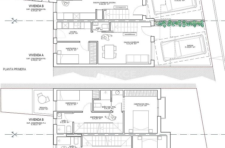 Geschakelde woning in La Azohia