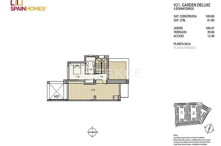 Geschakelde woning in La Manga