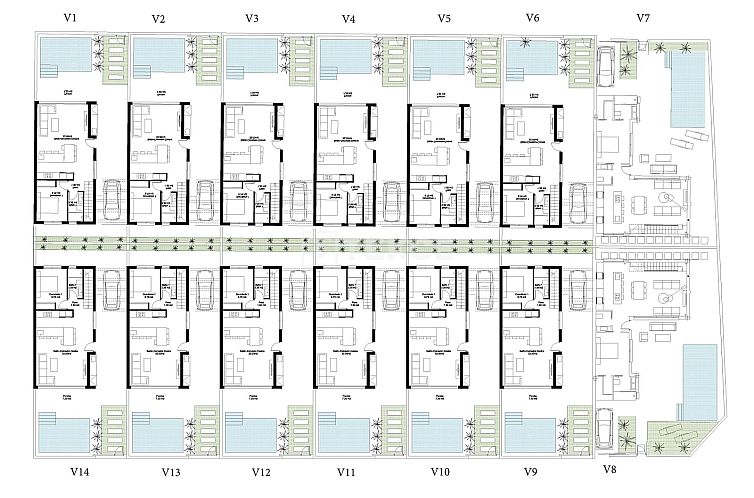 Geschakelde woning in San Javier Centro