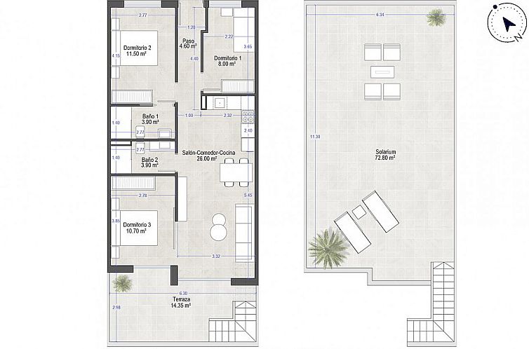 Appartement in San Javier