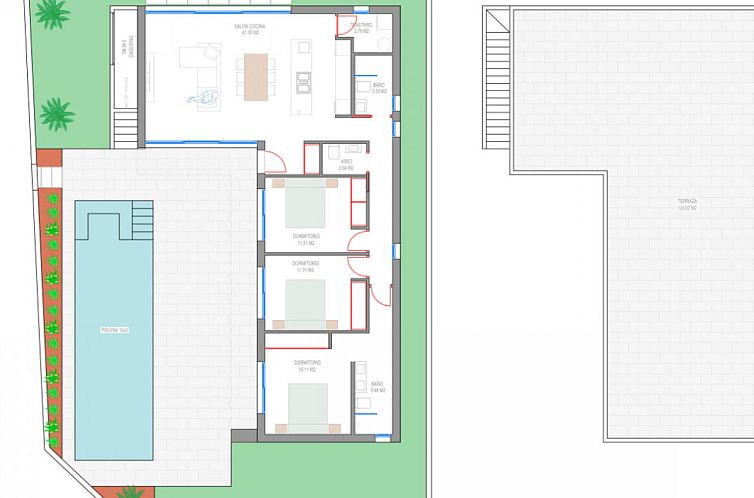 Vrijstaande woning in San Javier