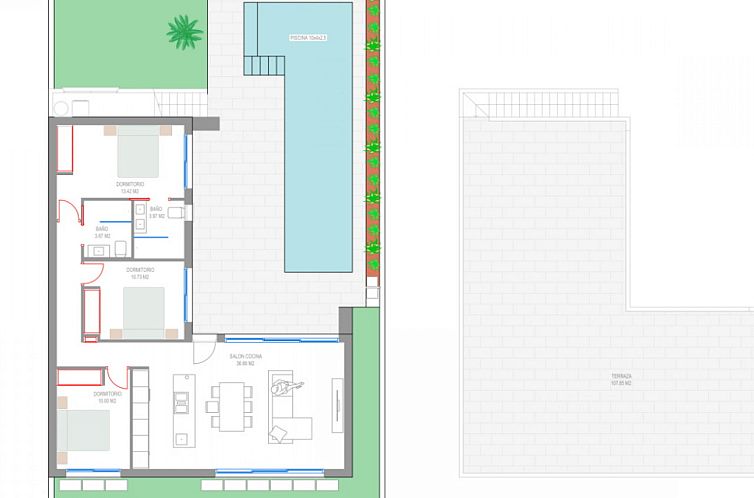 Vrijstaande woning in San Javier