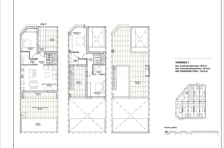 Geschakelde woning in San Javier Centro