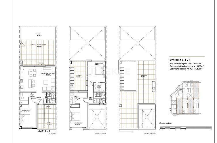 Geschakelde woning in San Javier Centro