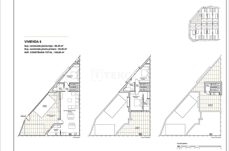 Geschakelde woning in San Javier Centro