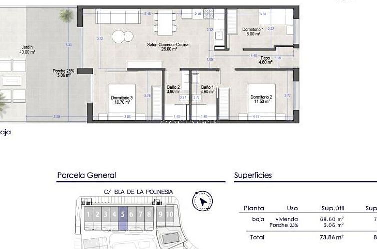 Appartement in San Javier