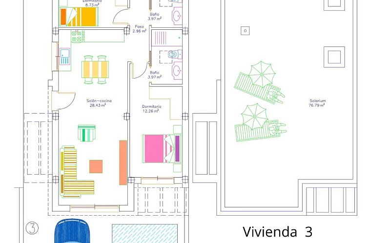 Vrijstaande woning in San Javier