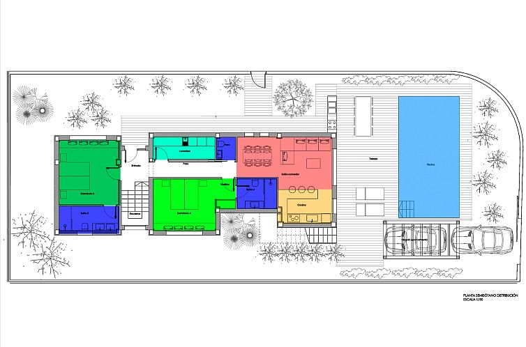 Vrijstaande woning in Oliva