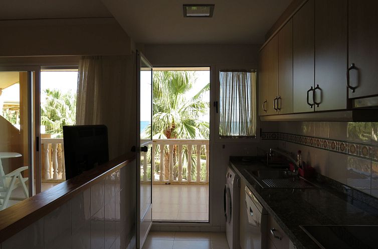 Appartement Wohnung Stella, 1. Reihe Meerblick und Palmen